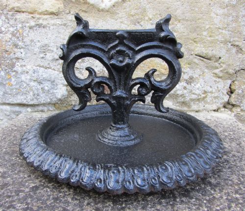 A Victorian Cast Iron Boot Scraper