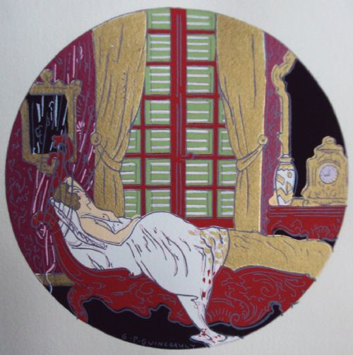 Jean Noury 'Heures Galantes' Illustrated by G.p. Guinegault, Limited Edition 6/50, 1915