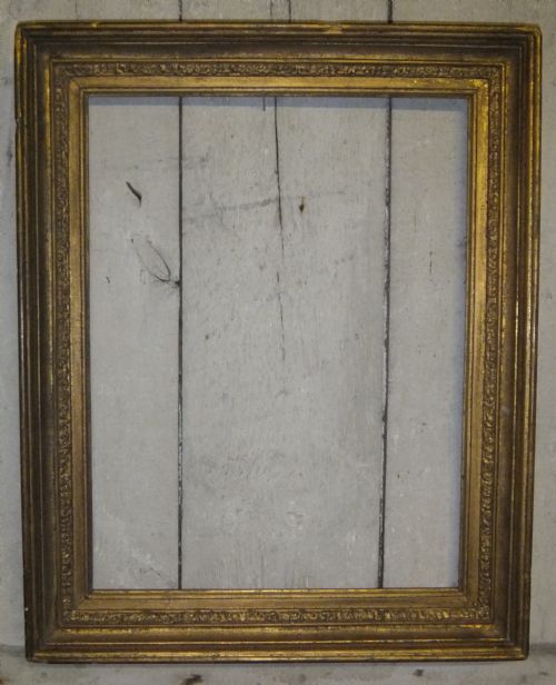 Antique Gilt Picture Frame, Early 19th Century