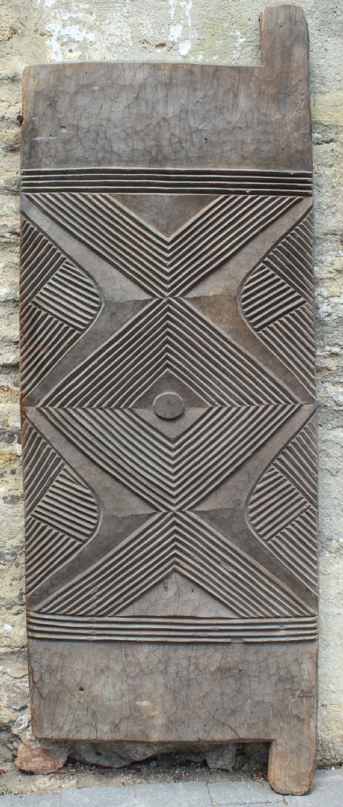 Tribal Art - A Dogon Carved Granary Door