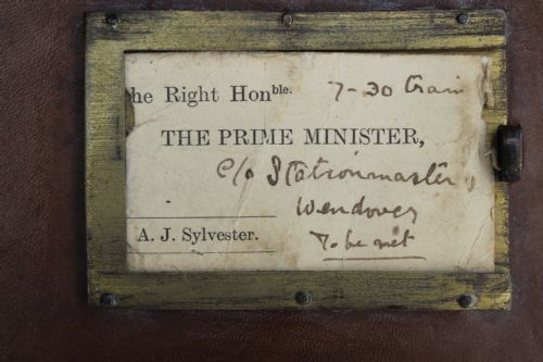 fig 1. Political History Memorabilia - A Briefcase and a Despatch Case Belonging to David Lloyd George whilst Prime Minister