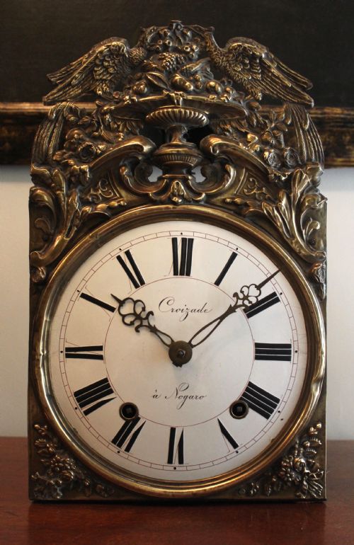 A French Comtoise \ Morbier Wall Clock, 19th Century