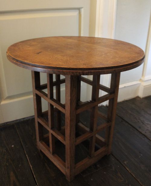 An Arts & Crafts Oak Occasional Side Table