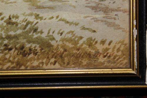 fig 2. Alfred Edward Parkman Watercolour of Temple Lodge Bristol Masonic Interest