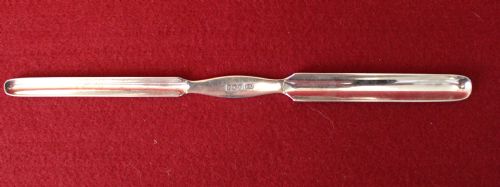 Antique Silver Marrow Scoop, Atkins Bros. Sheffield 1922