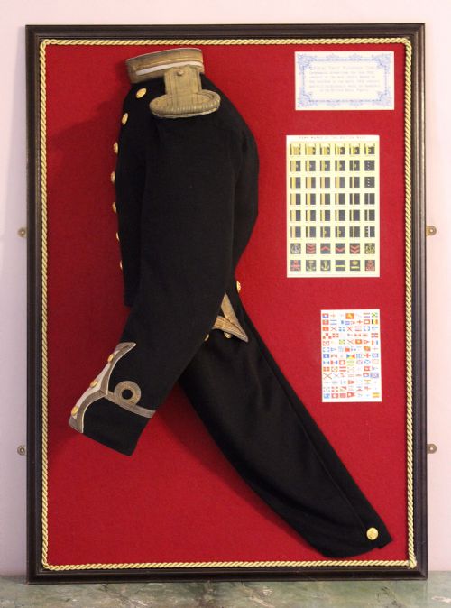 Display \ Diorama of a Naval Dress Coat Uniform