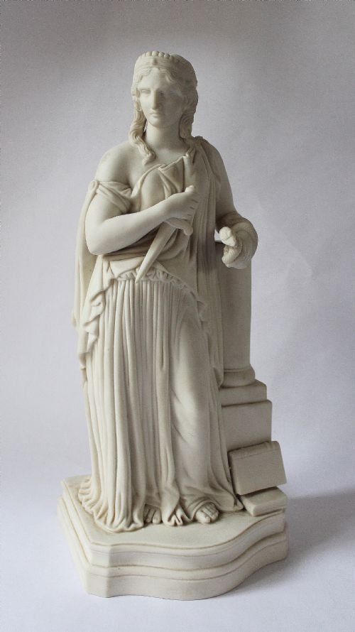 Victorian Parian Figure of a Classical Maiden