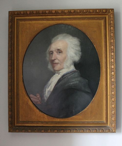19th Century Oil Portrait of a Gentleman Artist