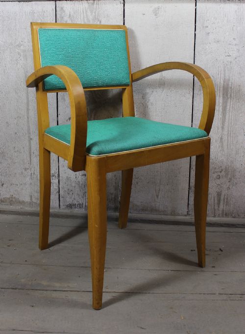 French Bridge Chair in Art Deco Style