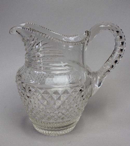 Regency Revival Cut Glass Water Jug