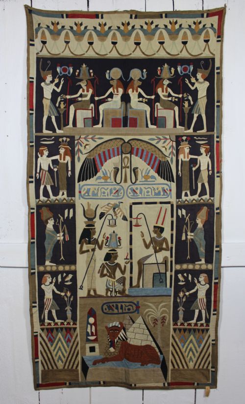 Egyptian Applique Work Textile Wall Hanging
