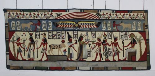 Egyptian Applique Work Textile Wall Hanging