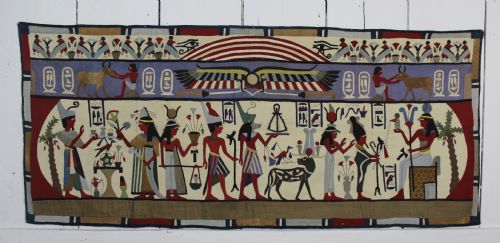Egyptian Applique-work Textile Wall Hanging