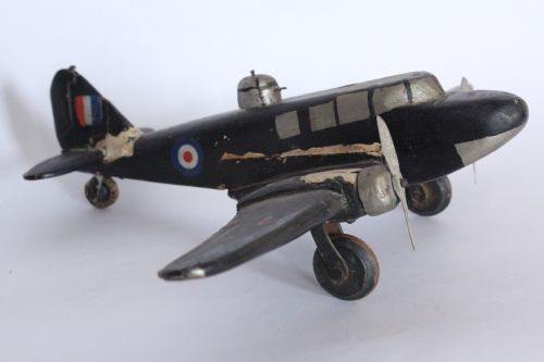 WWII Scratch Built Naive Model of an Aeroplane