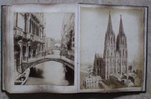 Album of European Grand  Tour Photographs