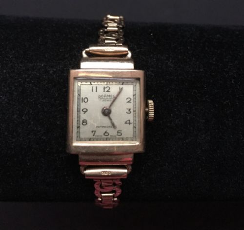Roamer Ladies 9ct Bracelet Watch
