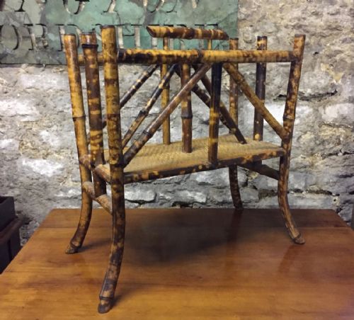 Edwardian Bamboo Magazine Rack