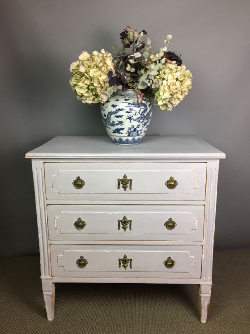Small Italian Neo-classical Painted Commode / Chest of Drawers