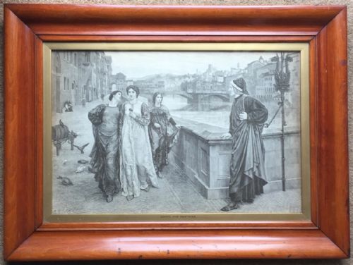 After Henry Holiday the Meeting of Dante and Beatrice