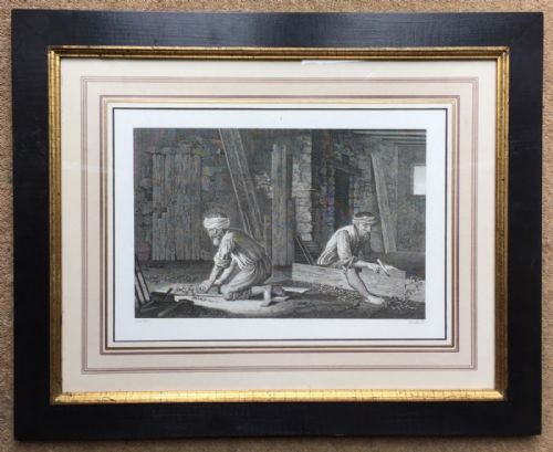12 Engravings from Description De L'egypt' After Conte Circa 1810