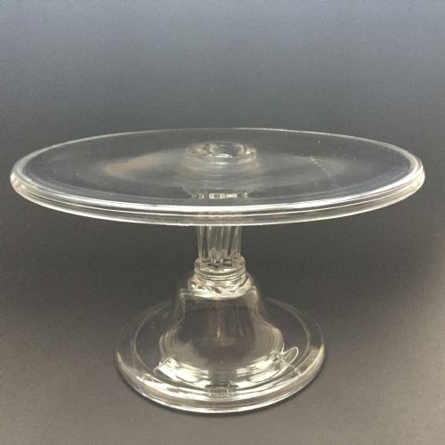 Georgian Glass Tazza / Comport with Silesian Stem