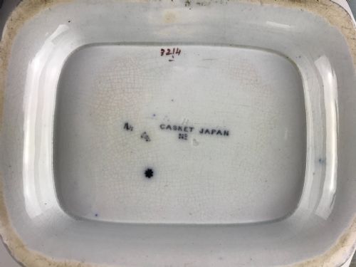 fig 2. Francis Morley (Masons Ironstone) Serving Dishes Tazzas in 'Casket Japan' Pattern