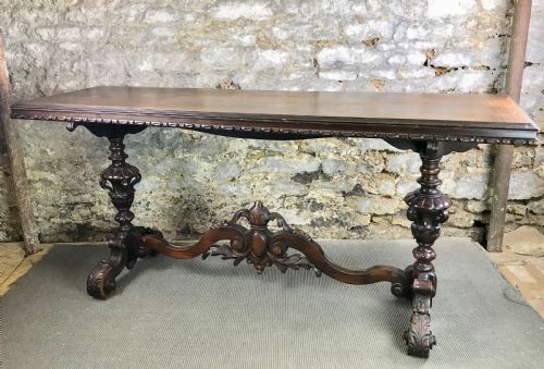 Antique Console Hall Table in 17th Century Style