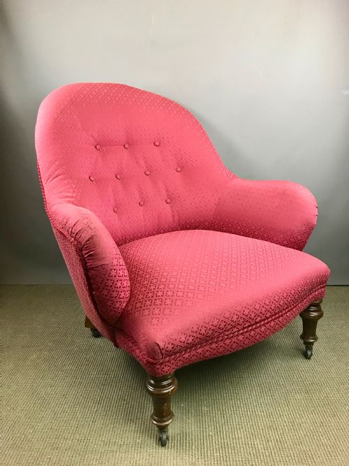 Victorian Button Back Armchair