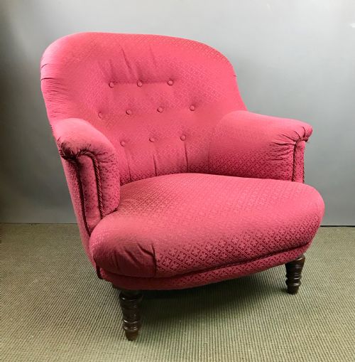 Victorian Button Back Armchair