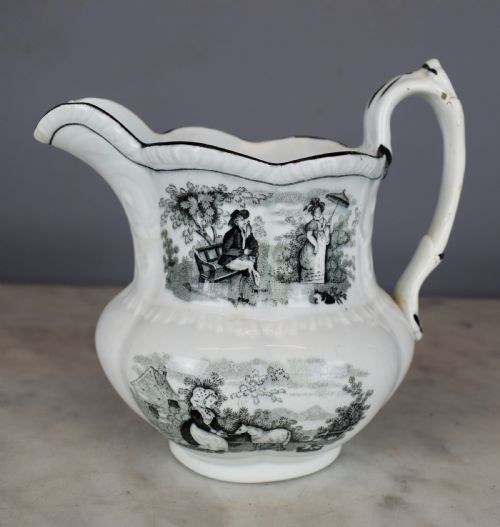 Welsh Baker, Bevans & Irwins Glamorgan Pottery Rural Series Jug
