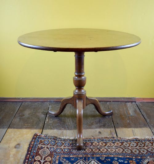A Georgian Mahogany Top Top Tripod Table Circa 1780