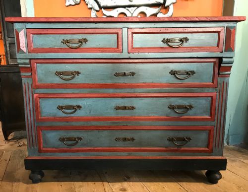 Swedish Gustavian Painted Chest of Drawers