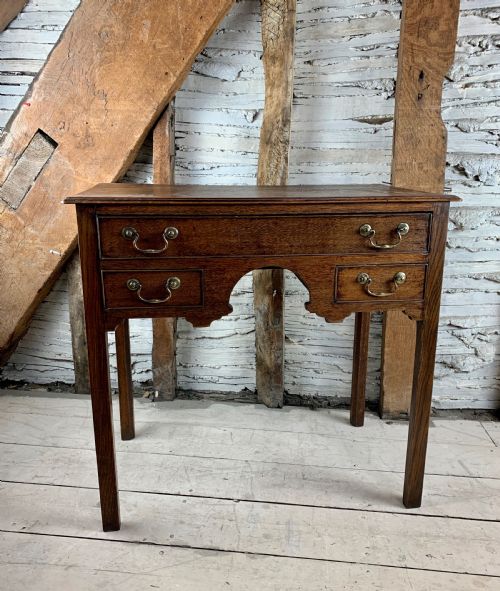 Georgian Oak Lowboy