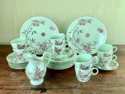 Powell, Bishop & Stonier Tea Service in Aesthetic Japanese Taste