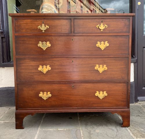 Antique Georgian Mahogany Chest of Drawers