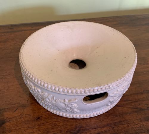 Rare Antique Saltglaze Stoneware Spittoon by Price of Bristol
