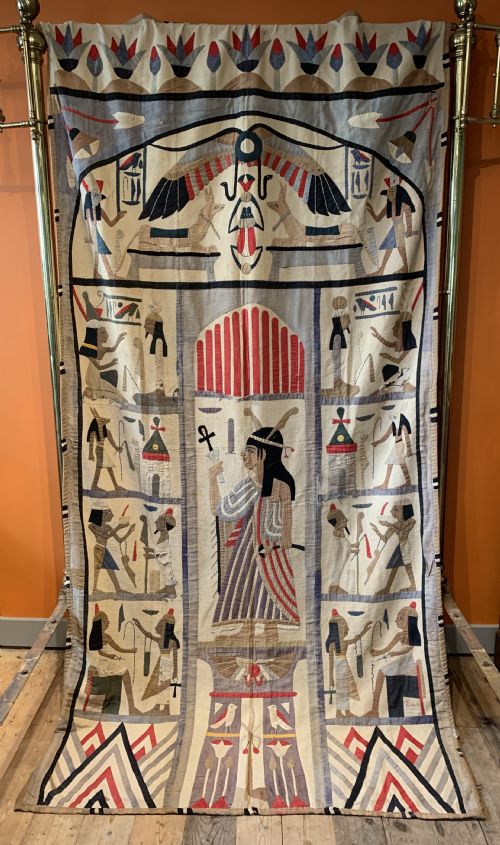 Egyptian Cotton Applique Textile Wall Hanging