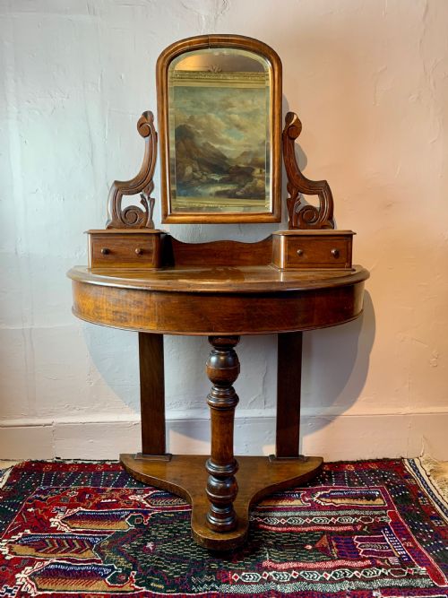 Small Victorian Mahogany Duchess Dressing Table