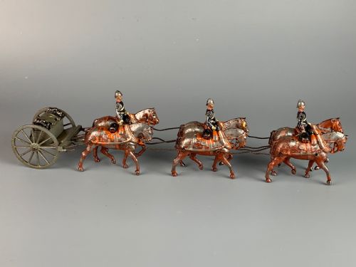 W Britains Royal Field Artillery Gun Limber, Set 144, Pre-war