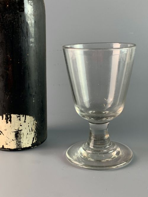 Antique Victorian Rummer Wine Glass of Good Size