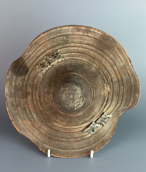An Omani Rhino Hide Leather Terrs Bukler Shield