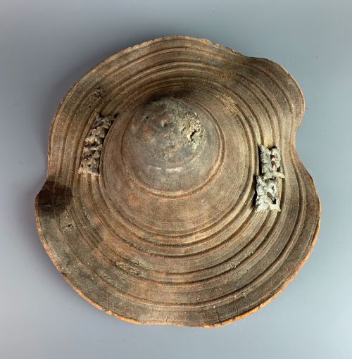 fig 1. An Omani Rhino Hide Leather Terrs Bukler Shield 
