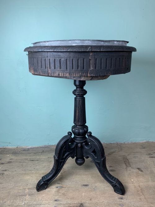 French Ebonised Conservatory Jardiniere Planter