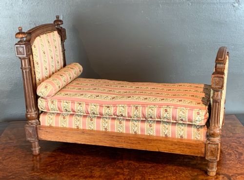 Antique French Louis Xvi Style Doll's Bed