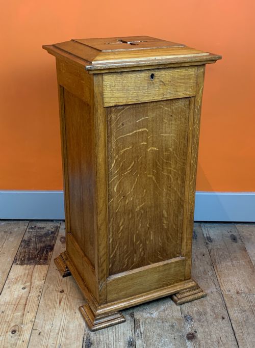Oak Ecclesiastical Oak Collection Box