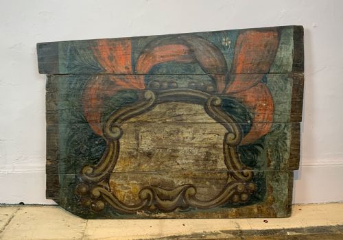Italian 18th Century Trompe L'oeil Painted Panel