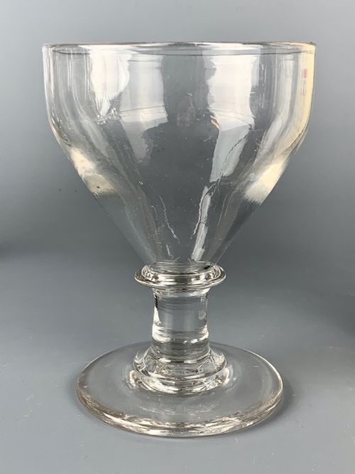 Heavy Georgian Glass Rummer