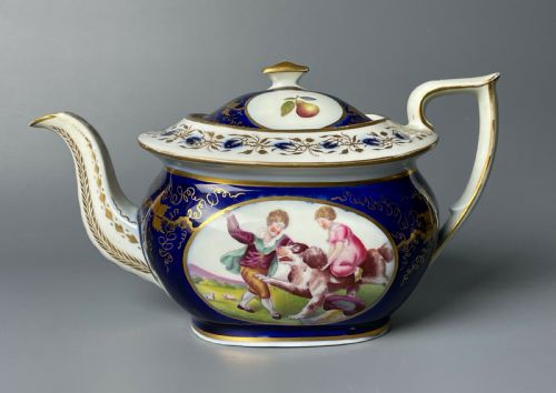 Regency Newhall Porcelain Teapot and Cover