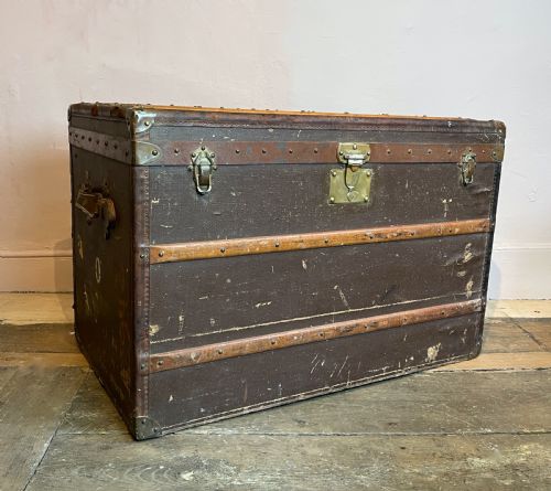 Malles Moynat, Paris Steamer Trunk Circa 1910