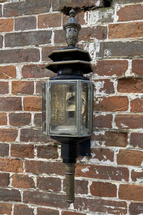 Large 19th Century Carriage Lantern
